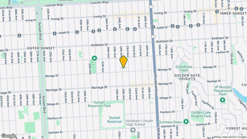 1686 24th Ave Map and Location Details