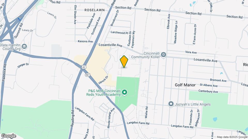 7080 Eastlawn Dr Mapa y Detalles de la Ubicación