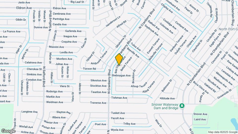 2966 Bay City Terrace Map and Location Details