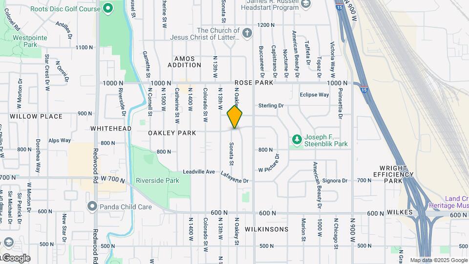 840 Sonata St Map and Location Details