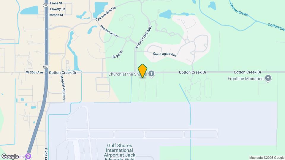 501 Cotton Creek Dr Map and Location Details
