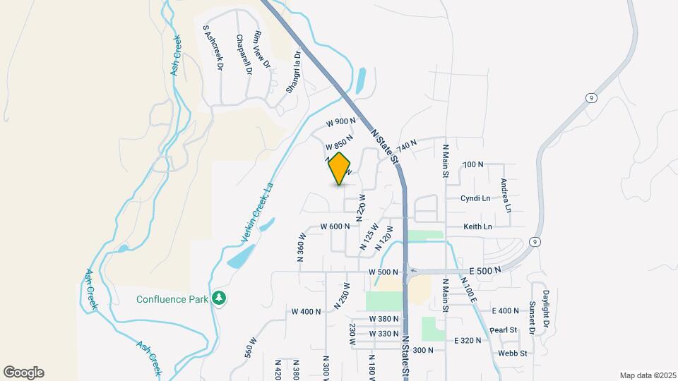 671 N 275 W Map and Location Details