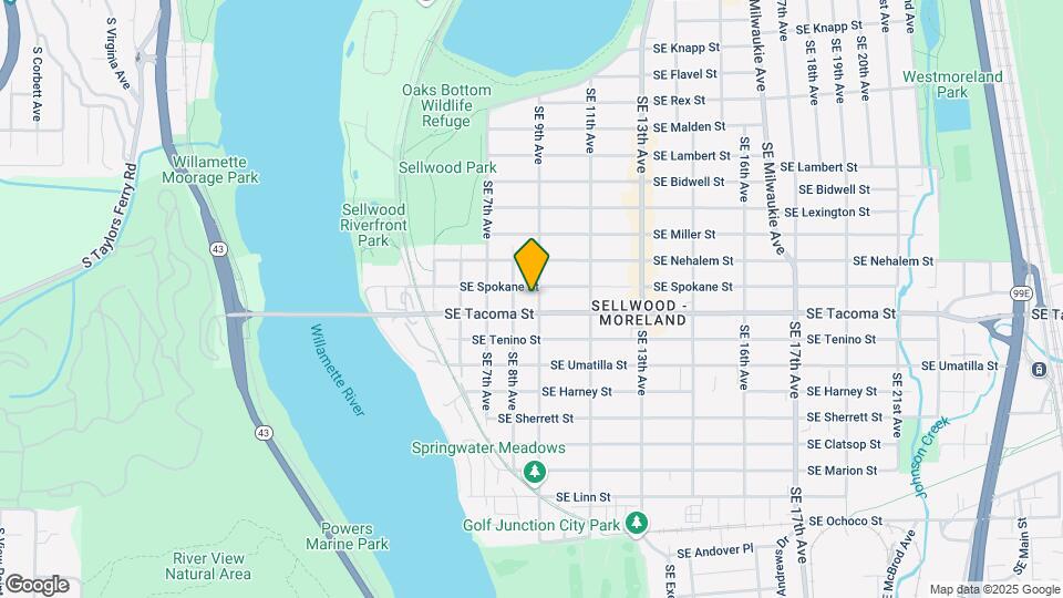8065 SE 9th Map and Location Details