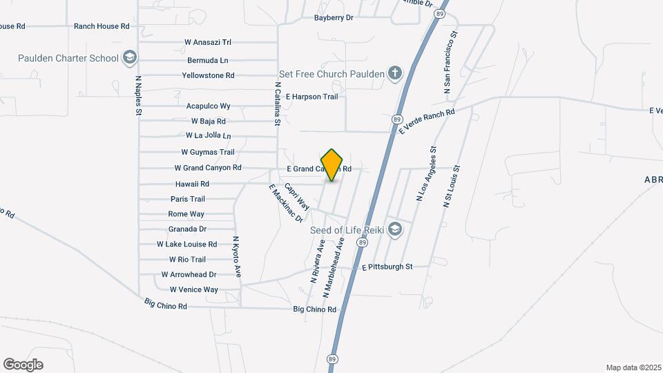 24421 N Diamond Head Ave Map and Location Details