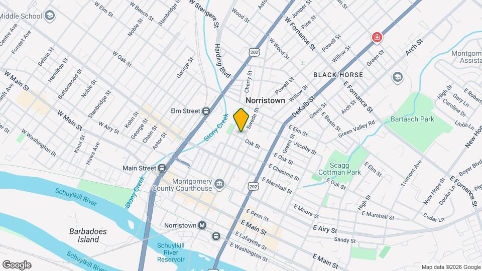 801 Swede St, Unit Unit 3 Map and Location Details