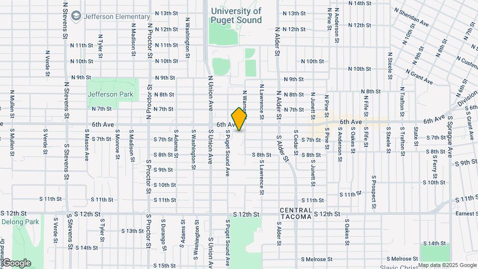 3407 S 7th St Map and Location Details