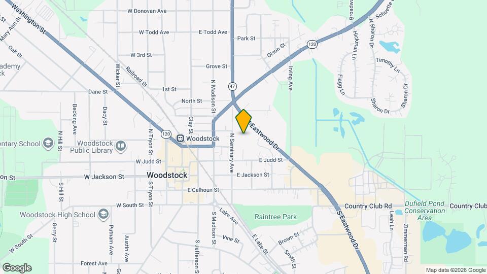 316 N Seminary Ave, Unit 316 Map and Location Details