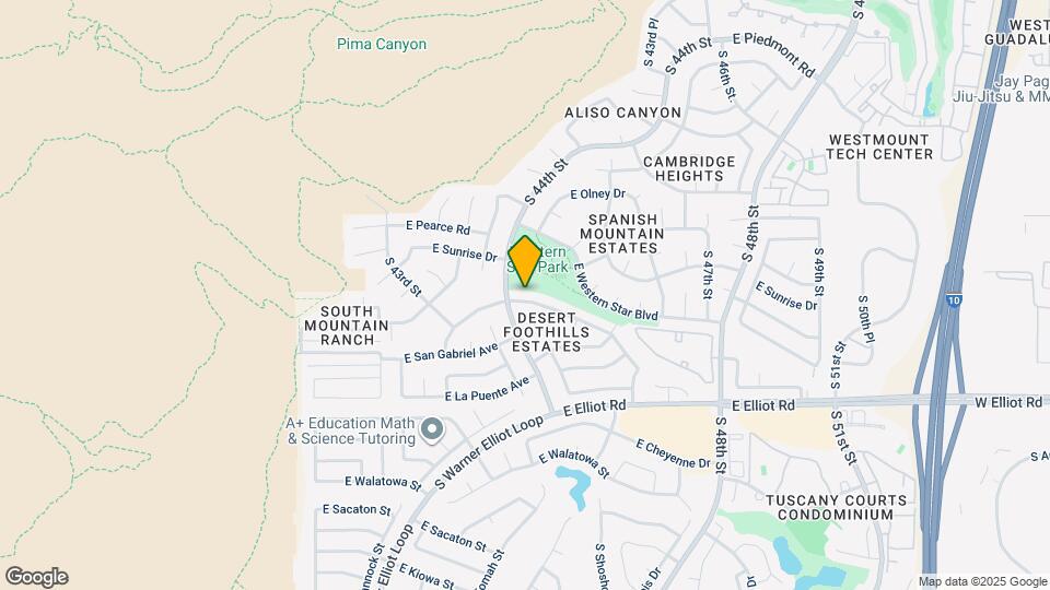 4416 E Capistrano Ave Mapa y Detalles de la Ubicación