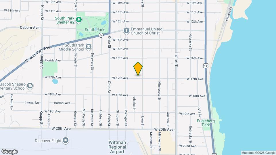 416-418 W 17th Ave Map and Location Details