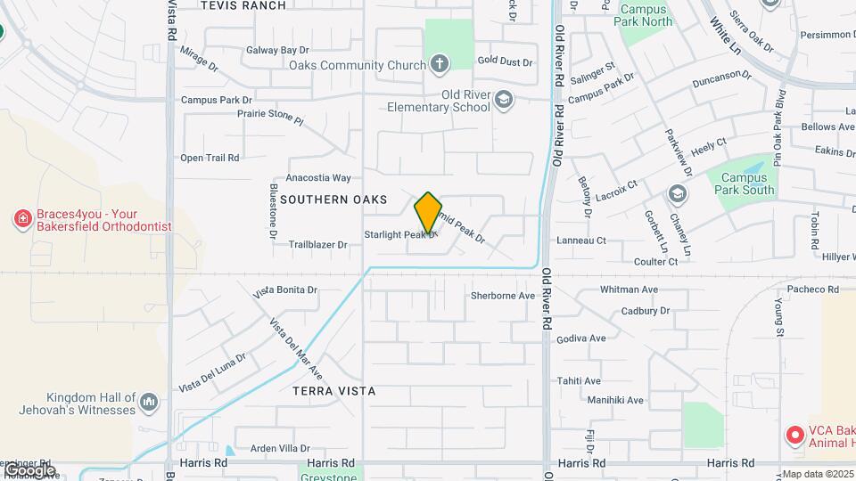 10211 Starlight Peak Dr Map and Location Details