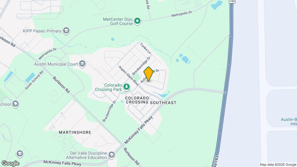 7424 Aspen Brook Dr Map and Location Details