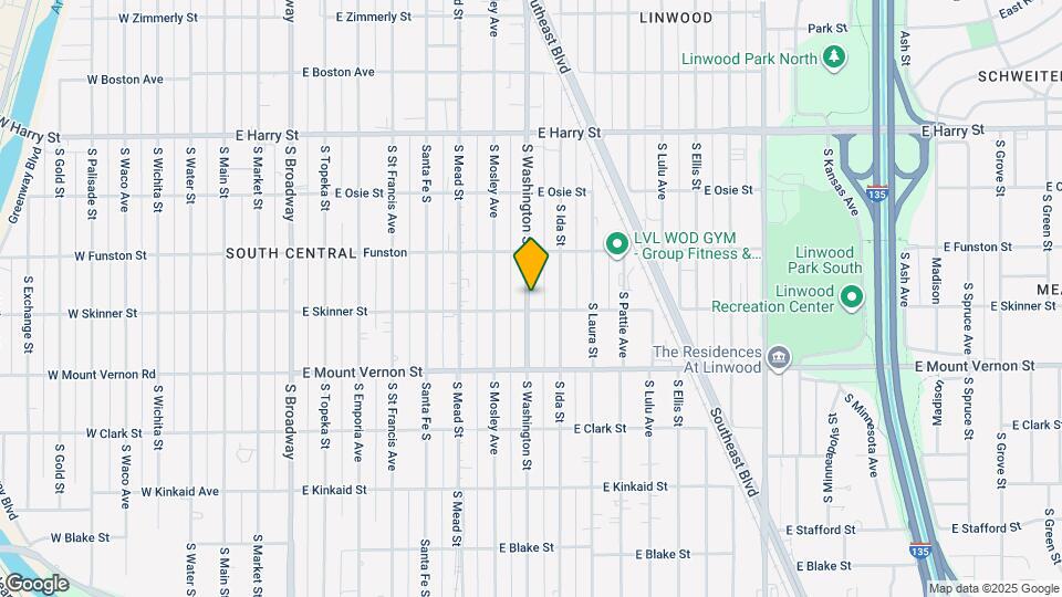 1852 S Washington Ave Map and Location Details