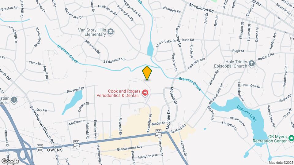 583 Winding Creek Rd Map and Location Details