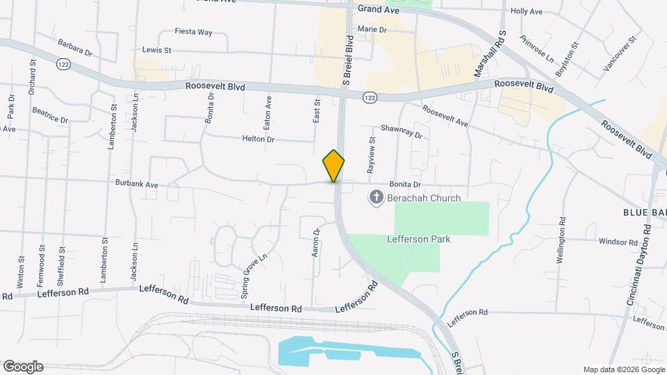 1800 S Breiel Blvd Map and Location Details