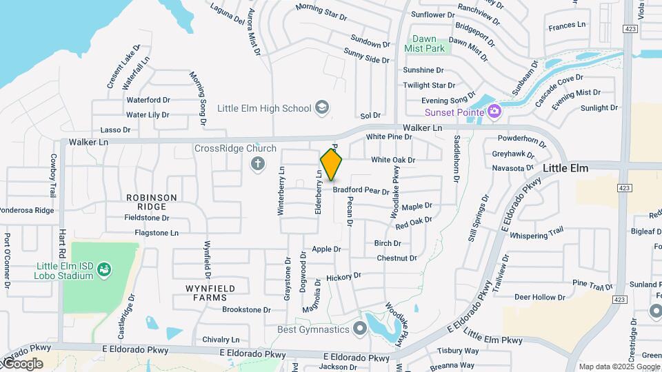 2700 Peach Dr Map and Location Details