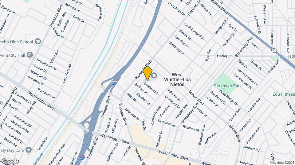 10915 Coolhurst Dr Mapa y Detalles de la Ubicación