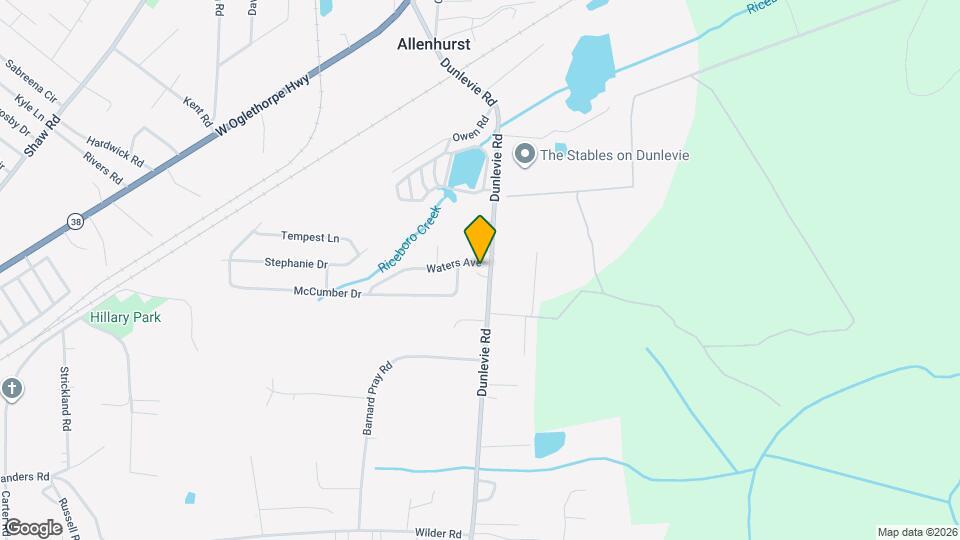 763 Dunlevie Rd Map and Location Details