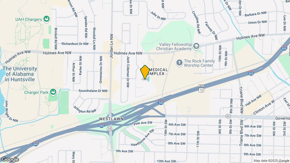 400 Hillmont Dr NW Mapa y Detalles de la Ubicación