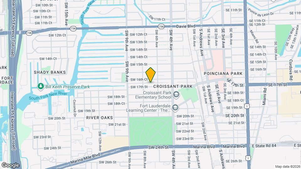 701 SW 17th St Map and Location Details