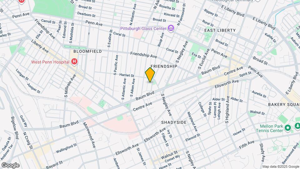 420 S Fairmount St, Unit #3 Map and Location Details