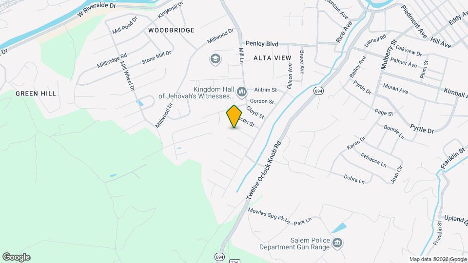 1442 Filson St Map and Location Details