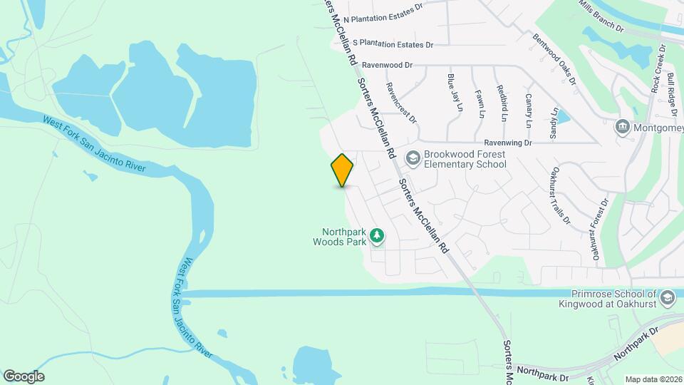 25392 Northpark Lake Dr Map and Location Details