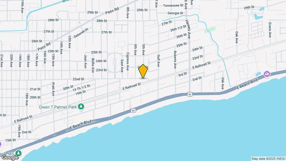 918 E Railroad St Mapa y Detalles de la Ubicación