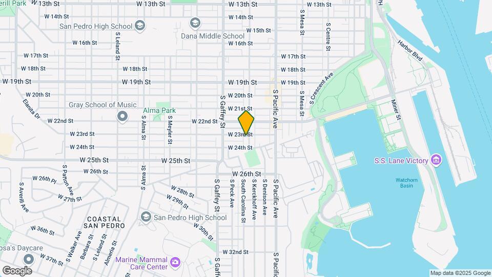 2315 S Grand Ave Map and Location Details