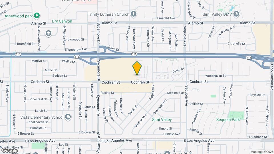 2425 Little Rock Lane Mapa y Detalles de la Ubicación