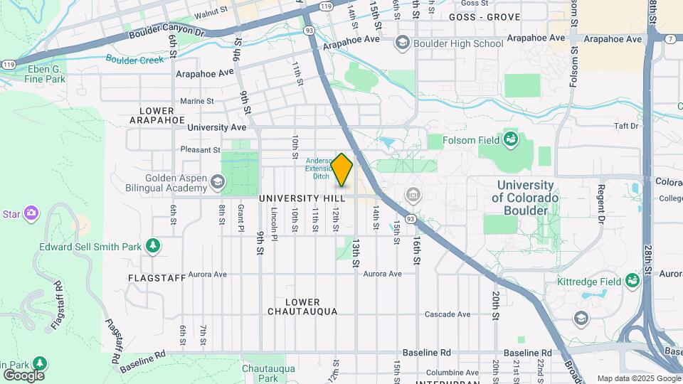 1205-1207-1207 College Ave Map and Location Details