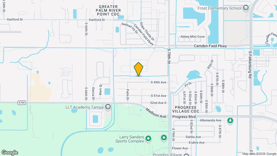 7322 Spring Snowflake Ave Map and Location Details
