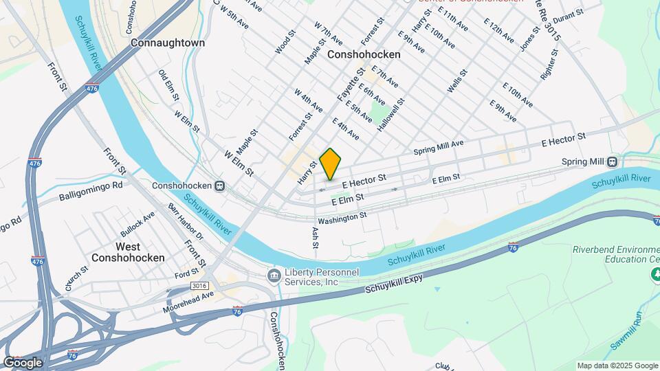 227 E Hector St, Unit 227-1 Map and Location Details