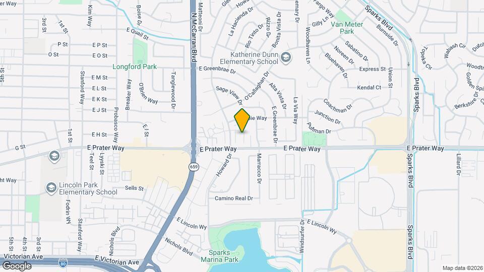 955 Cherry Tree Dr Map and Location Details