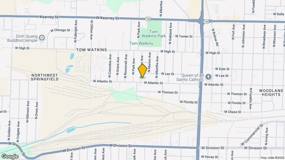 2123 W Atlantic St Map and Location Details