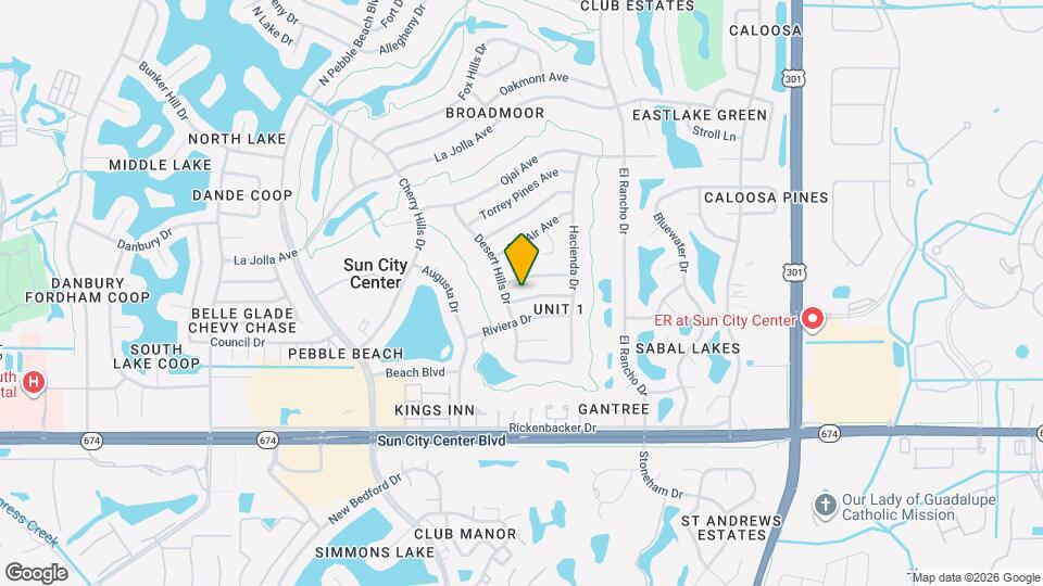 717 Indian Wells Ave Map and Location Details