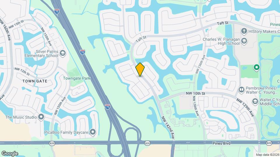 1315 NW 143rd Ave Map and Location Details