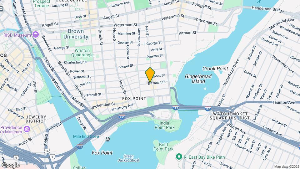 31 E Transit St Map and Location Details
