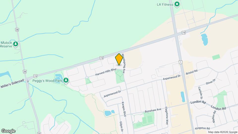 180 Harvest Hills Blvd Map and Location Details