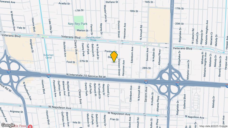 3719 Bunkerhill Dr Mapa y Detalles de la Ubicación