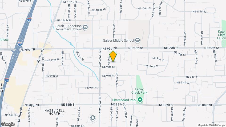 2611 NE 97th Cir Map and Location Details