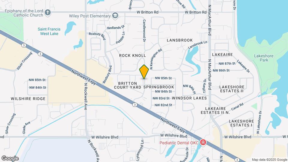 8506 Candlewood Dr Map and Location Details