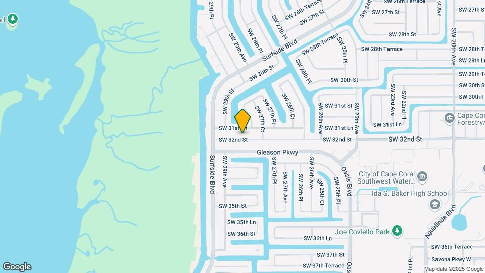 2811 SW 32nd St Map and Location Details