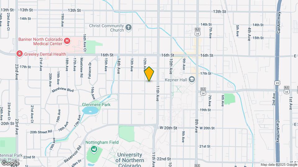 1120 18th St Map and Location Details