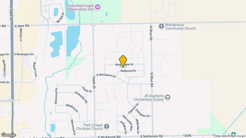 1230 Redwood Dr Map and Location Details