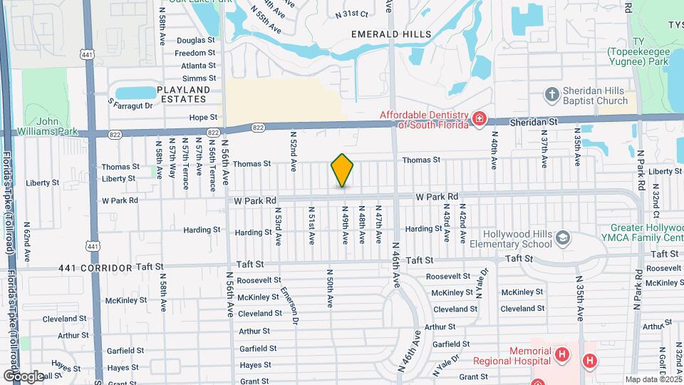 4901 W Park Rd Map and Location Details