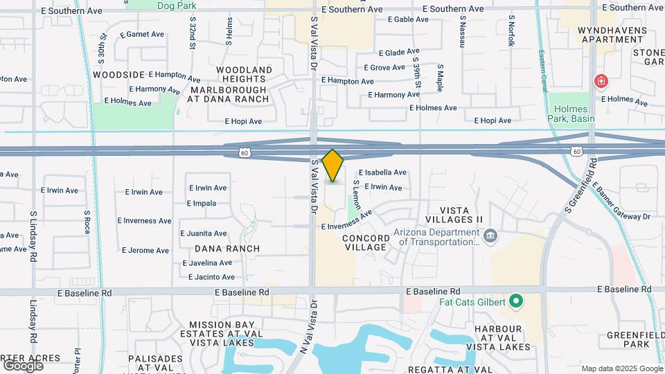 3636 E Inverness Ave Map and Location Details
