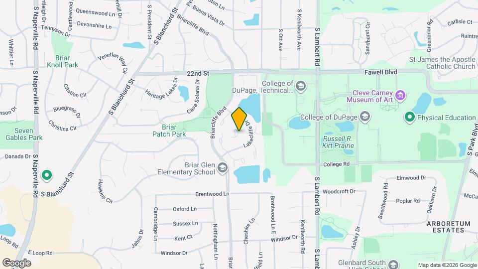 1607 Thames Ct Map and Location Details