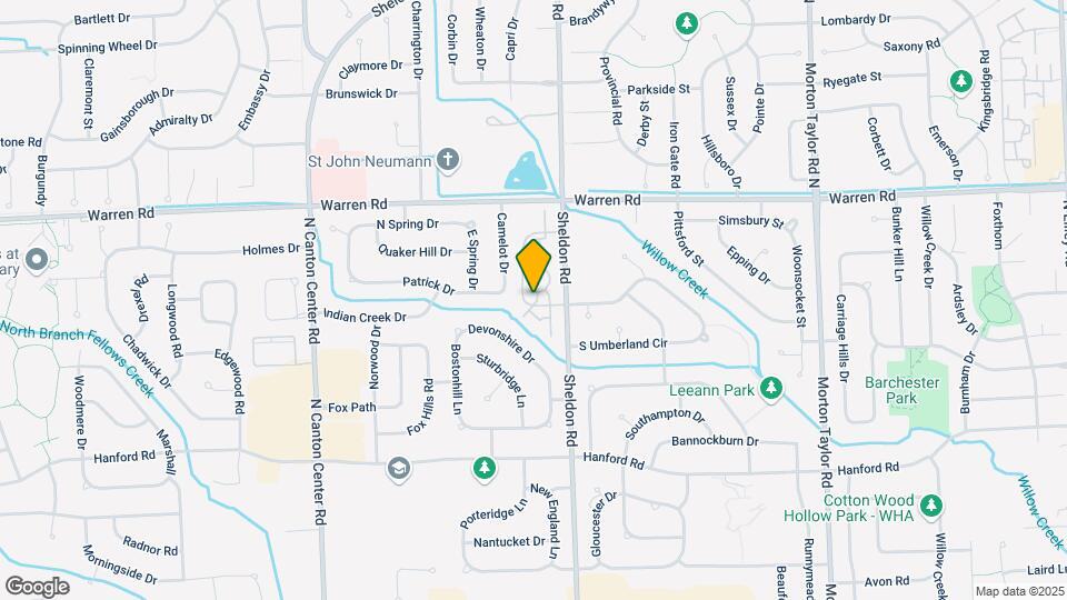 6919 Harvard Ln Map and Location Details