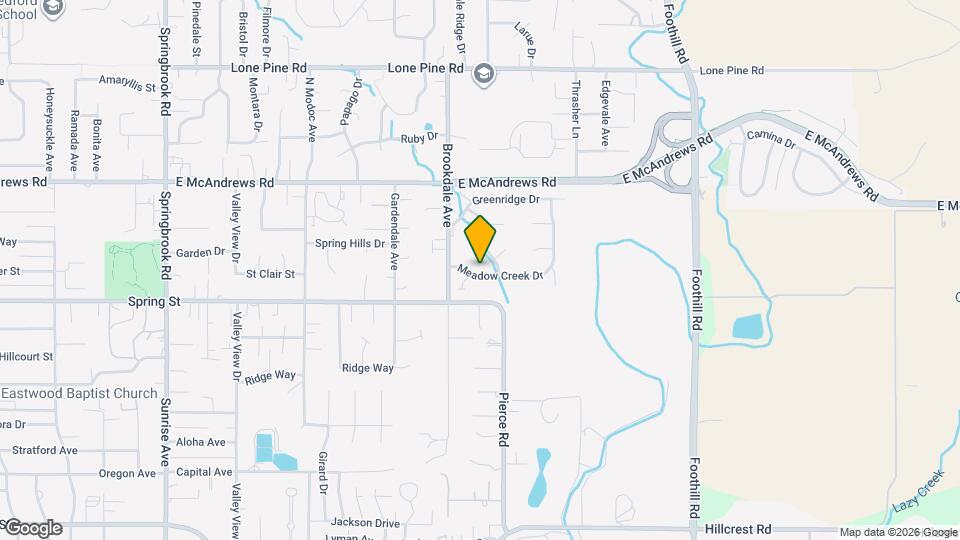 2423 Meadow Creek Dr Map and Location Details