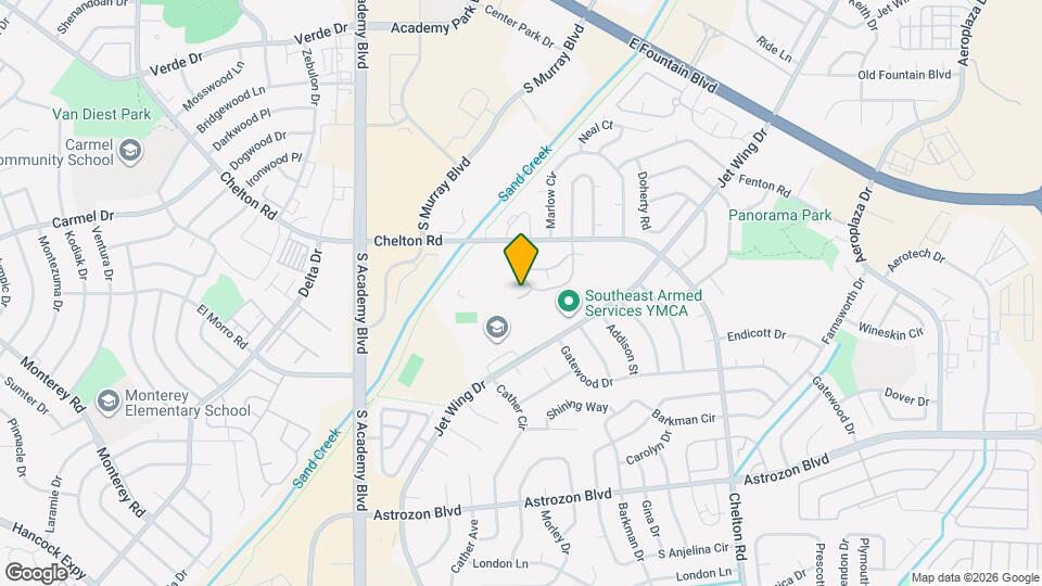 4249 Hunting Meadows Cir Map and Location Details